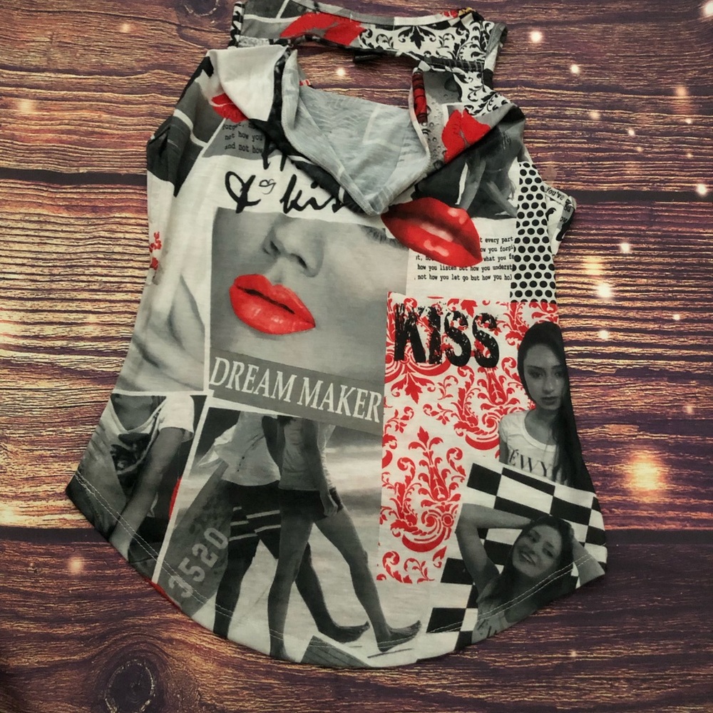 Open back shirt - Picture 3 of 4